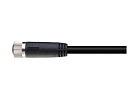 Цилиндрический соединитель-розетка с кабелем M8-F03-T-1.5-PVC 1620034024001 - фото 1