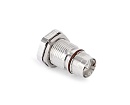 Цилиндрический соединитель-розетка M17-FC04/5-BKR-M20 1650093201500 - фото 1