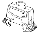 Корпус соединителя - кабельная часть W24B-TEH-2L/PSE-PG21 WS 1111244485005 - фото 1