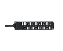 Сенсорная коммутационная коробка с проводом SJB-M8-10F03-1.5-PUR-N 1620302244500 - фото 1