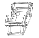 Корпус соединителя - блочная часть H24B-BK-2L/PSE 1110243481001 - фото 1