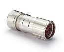 Цилиндрический соединитель-розетка M23-FC06-T-D12-SH 1660064202001 - фото 1