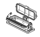 Корпус соединителя - блочная часть EMCD.W24B-BK-1L/SC-CV - фото 1