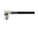 Цилиндрический соединитель-розетка с кабелем M8-F03-S-1.5-PVC-LED 1620035024003 - фото 1