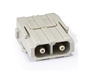 Вставка-вилка HMK-002.2-M (6-10mm2) 1290020110004 - фото 1