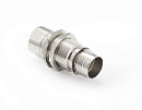 Цилиндрический соединитель-розетка M17-FC04/5-CCT/RA-D12-SH 1650097202505 - фото 1