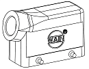 Корпус соединителя - кабельная часть H16B-SE-4B/S-M25 1110165351003 - фото 1