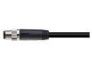 Цилиндрический соединитель-вилка с кабелем M8-M04-T-5.0-PVC 1620044014002 - фото 1