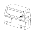 Корпус соединителя - кабельная часть W24B.C-SEH/EL-4B-PG36 3SP 1111245305544 - фото 1