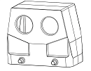 Корпус соединителя - кабельная часть W16B-FEH-4B-2M25 1111169305524 - фото 1