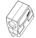 Корпус соединителя - кабельная часть W16B-MSEH-2B-M32 1121165105001 - фото 1