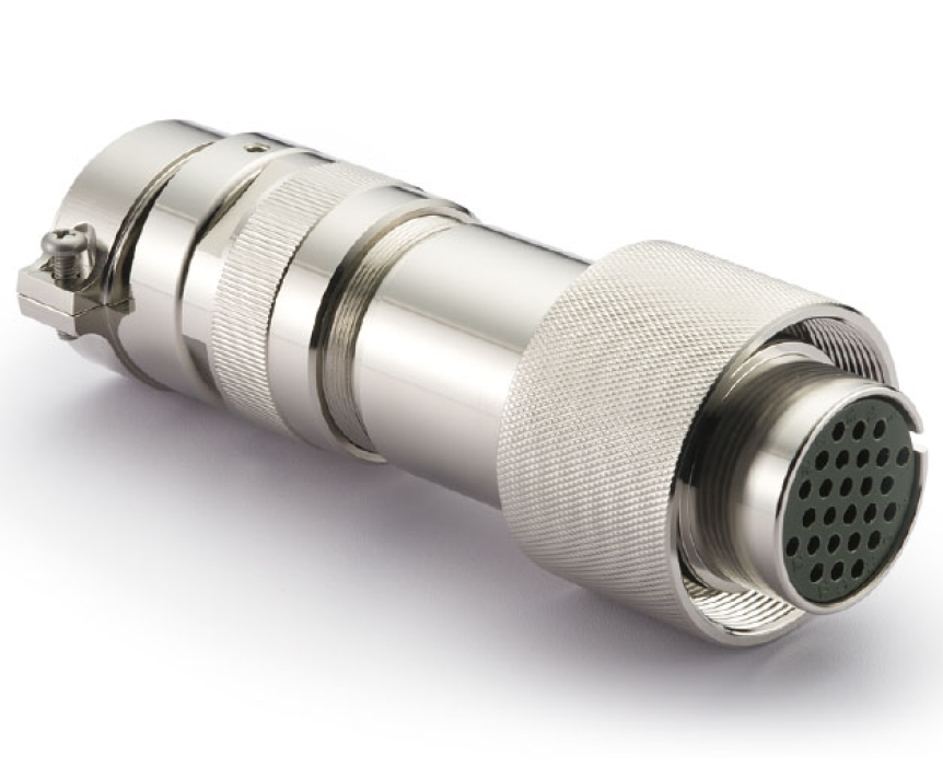 Цилиндрический соединитель-розетка HY-T4126-S01E2/12-GF 1690264231001 - фото 1