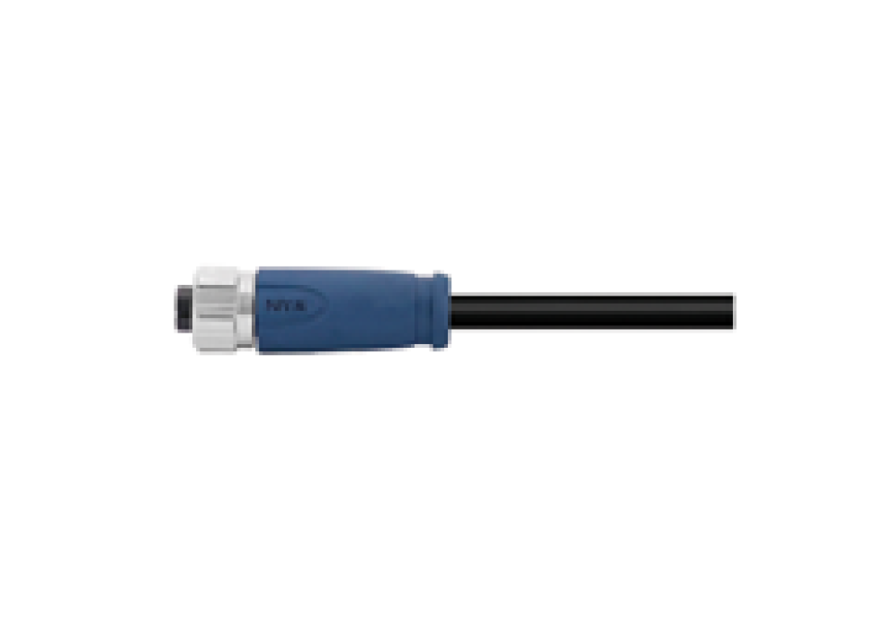 Цилиндрический соединитель-розетка с кабелем M12-F04/1L-T-1.5-PUR 1630054204500 - фото 1