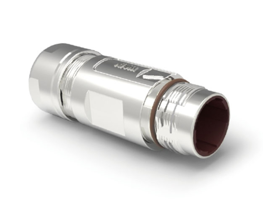 Цилиндрический соединитель-вилка M23-MC04/4-TH-D17-SH 1660081102003 - фото 1