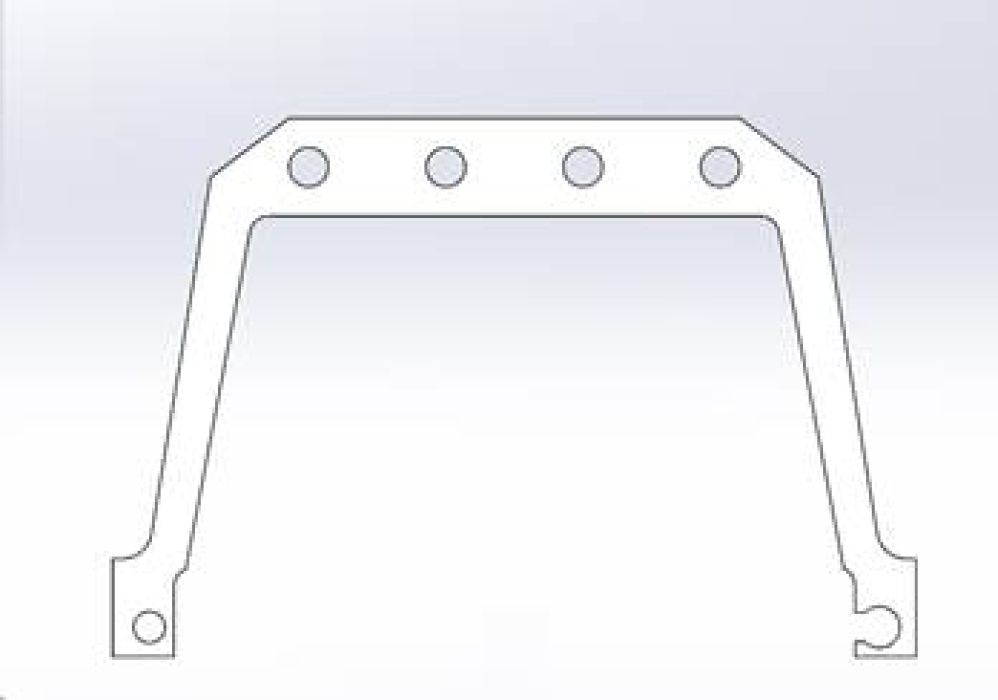 Скоба для экранировки, арт. B76139162412 - фото 1