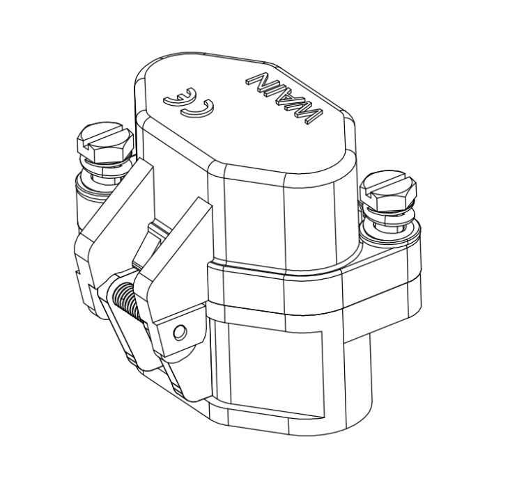 Корпус соединителя - блочная часть HP3A/H-BK-2H-MCV  - фото 1
