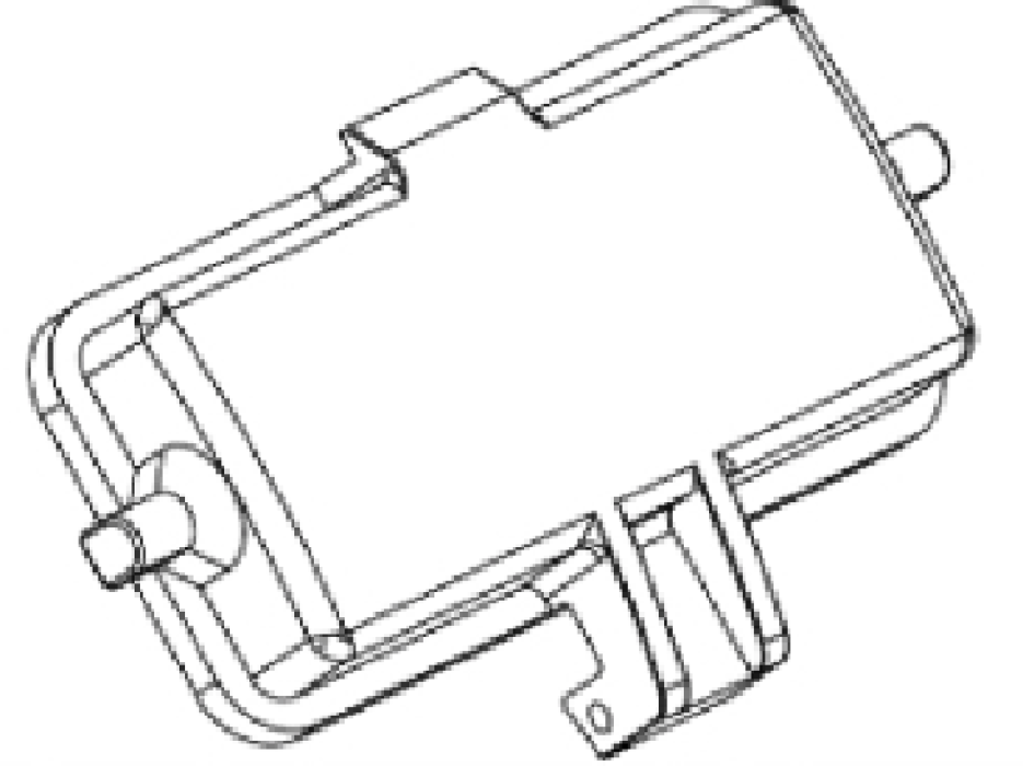 Защитная крышка H16B-CV-2B 2110160108001 - фото 1