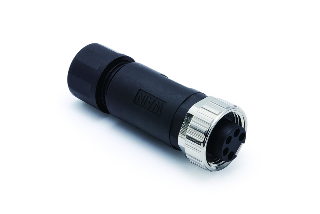 Цилиндрический соединитель-розетка 7/8-F03-T-D10  1680034213002 - фото 1
