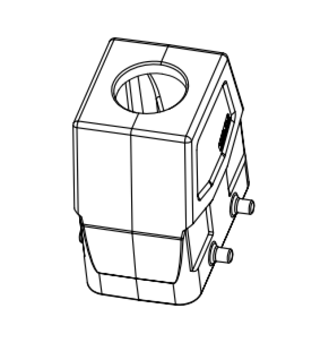 Корпус соединителя - кабельная часть W10B-TEH-4B-M40 1111104305011 - фото 1